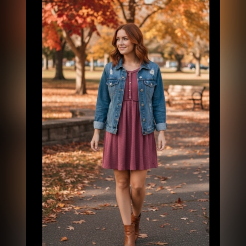 Roxy long sleeve dress